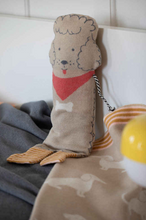 Lade das Bild in den Galerie-Viewer, Kinder Kuscheldecke Hund Decke in Puppe Geschenkidee
