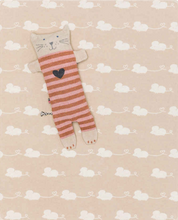 Lade das Bild in den Galerie-Viewer, Kinder Kuscheldecke Katze Decke in Puppe Geschenkidee