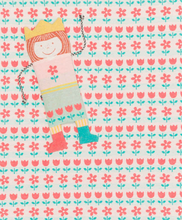 Lade das Bild in den Galerie-Viewer, Kinder Kuscheldecke Prinzessin Decke in Puppe Geschenkidee