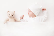 Lade das Bild in den Galerie-Viewer, Baby Ganzjahres Bettdecke 100x135 cm Weiß