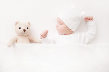 Lade das Bild in den Galerie-Viewer, Baby Ganzjahres Bettdecke 100x135 cm Weiß