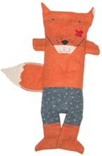 Lade das Bild in den Galerie-Viewer, Kinder Kuscheldecke Fuchs Decke in Puppe Geschenkidee

