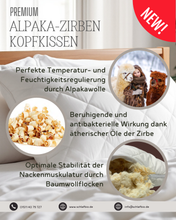 Lade das Bild in den Galerie-Viewer, Alpaka-Zirben Kissen
