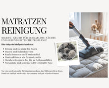 Lade das Bild in den Galerie-Viewer, Matratzenreinigung Gesund Leben und erholsam Schlafen
