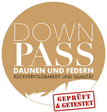Lade das Bild in den Galerie-Viewer, Sommer Gänse Daunen Bettdecke 200x200 cm
