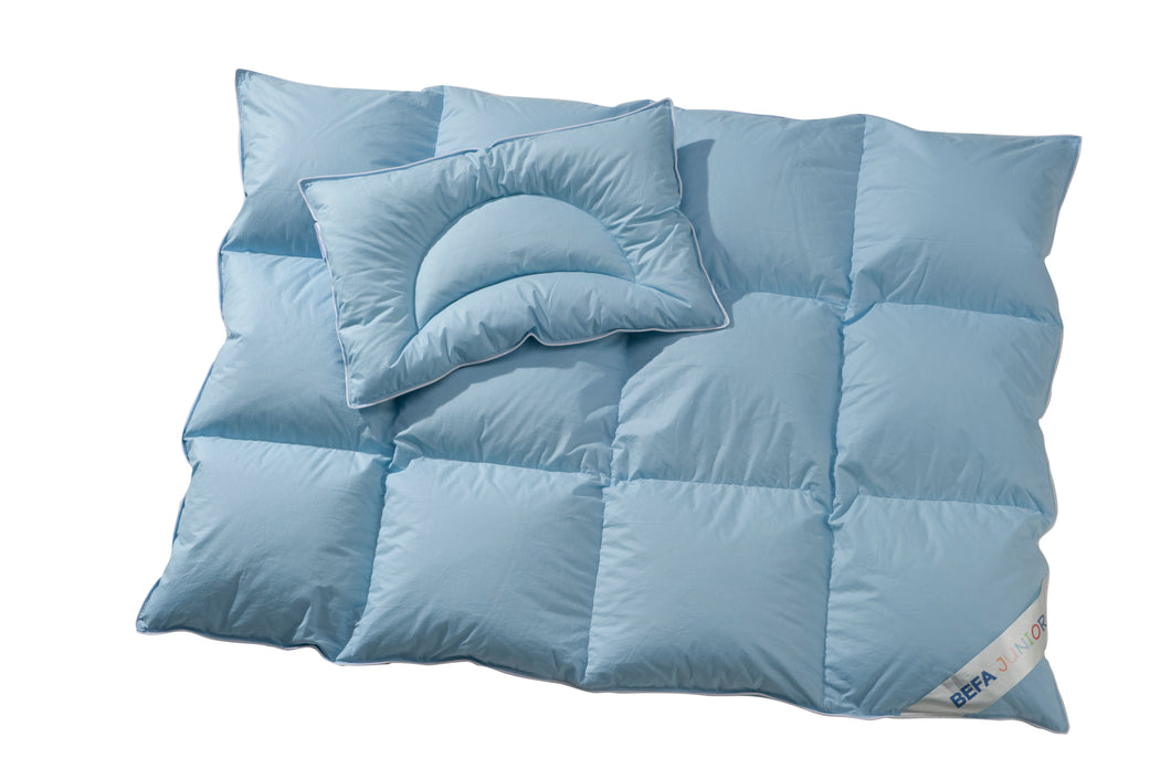 Baby Ganzjahres Bettdecke 100x135 cm Blau